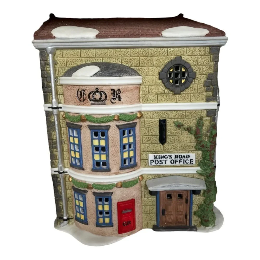 DEPT 56 HERITAGE VILLAGE‎ KINGS ROAD POST OFFICE